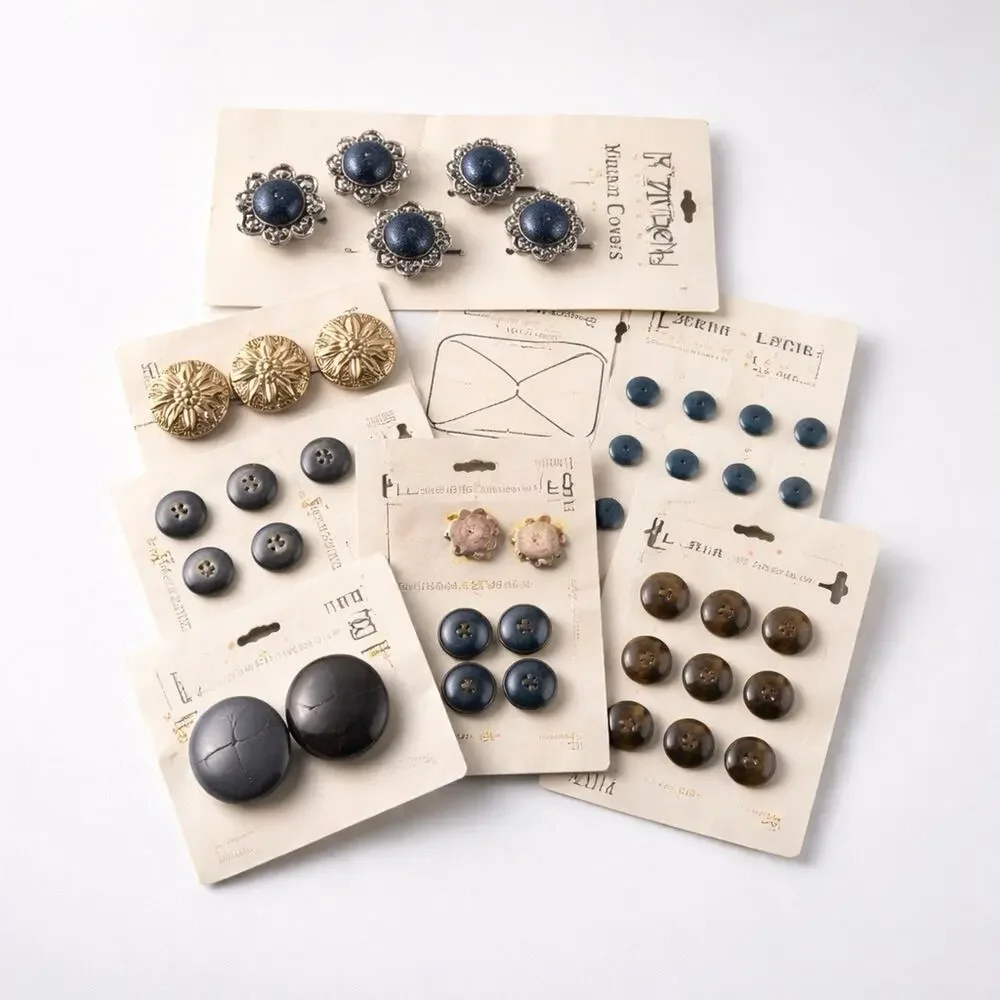 Lot of buttons and button covers